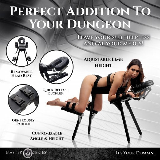 Obidience Extreme Sex Bench With Restraint Straps