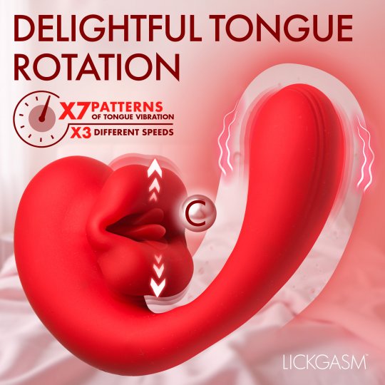 G-Kiss Kissing G-Spot Silicone Vibrator