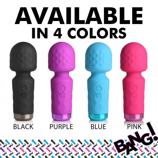 10X Mini Silicone Wand - Pink