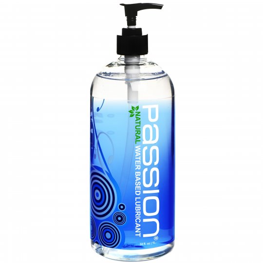 Passion Natural Water-Based Lubricant | 2oz - 34oz
