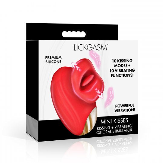 Mini Kisses Kissing and Vibrating Clitoral Stimulator