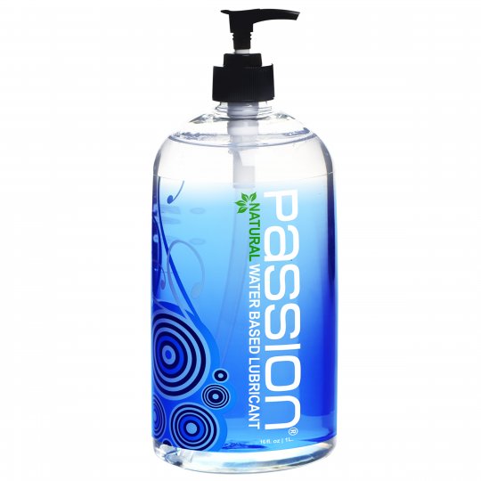 Passion Natural Water-Based Lubricant | 2oz - 34oz