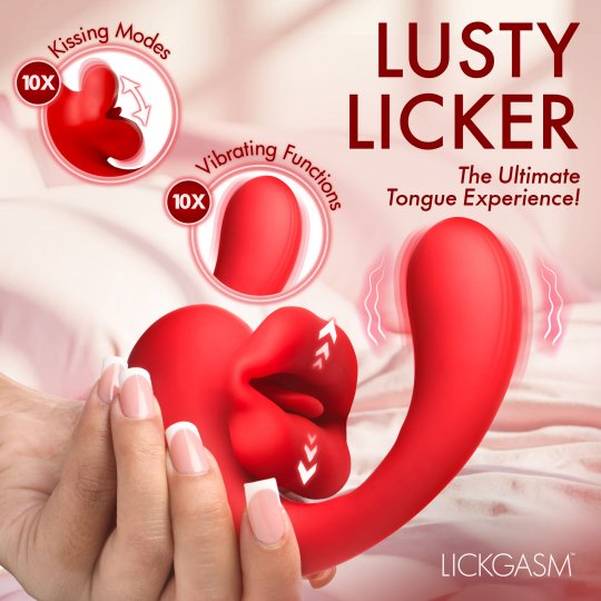 G-Kiss Kissing G-Spot Silicone Vibrator