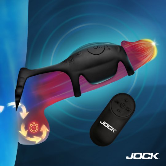 Blitz Vibrating Penis Sleeve C-Ring w/ Remote